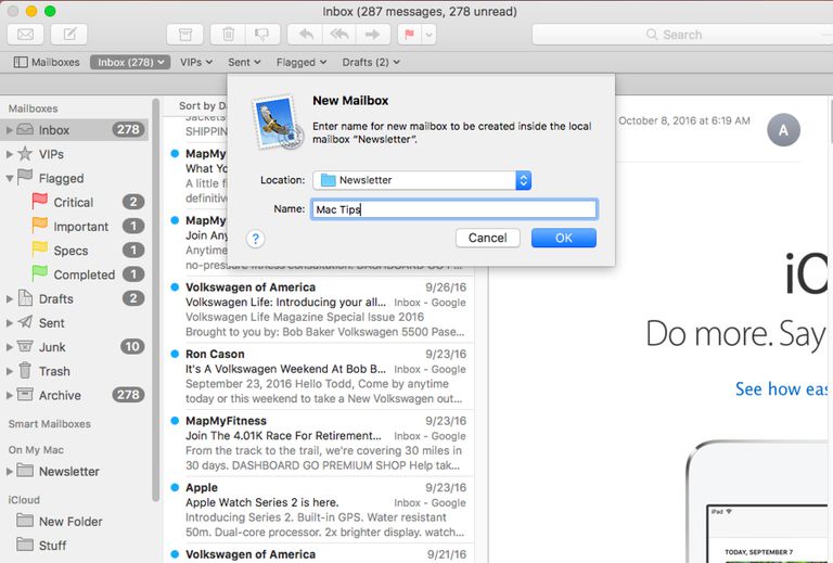 Configure Mac Mail App